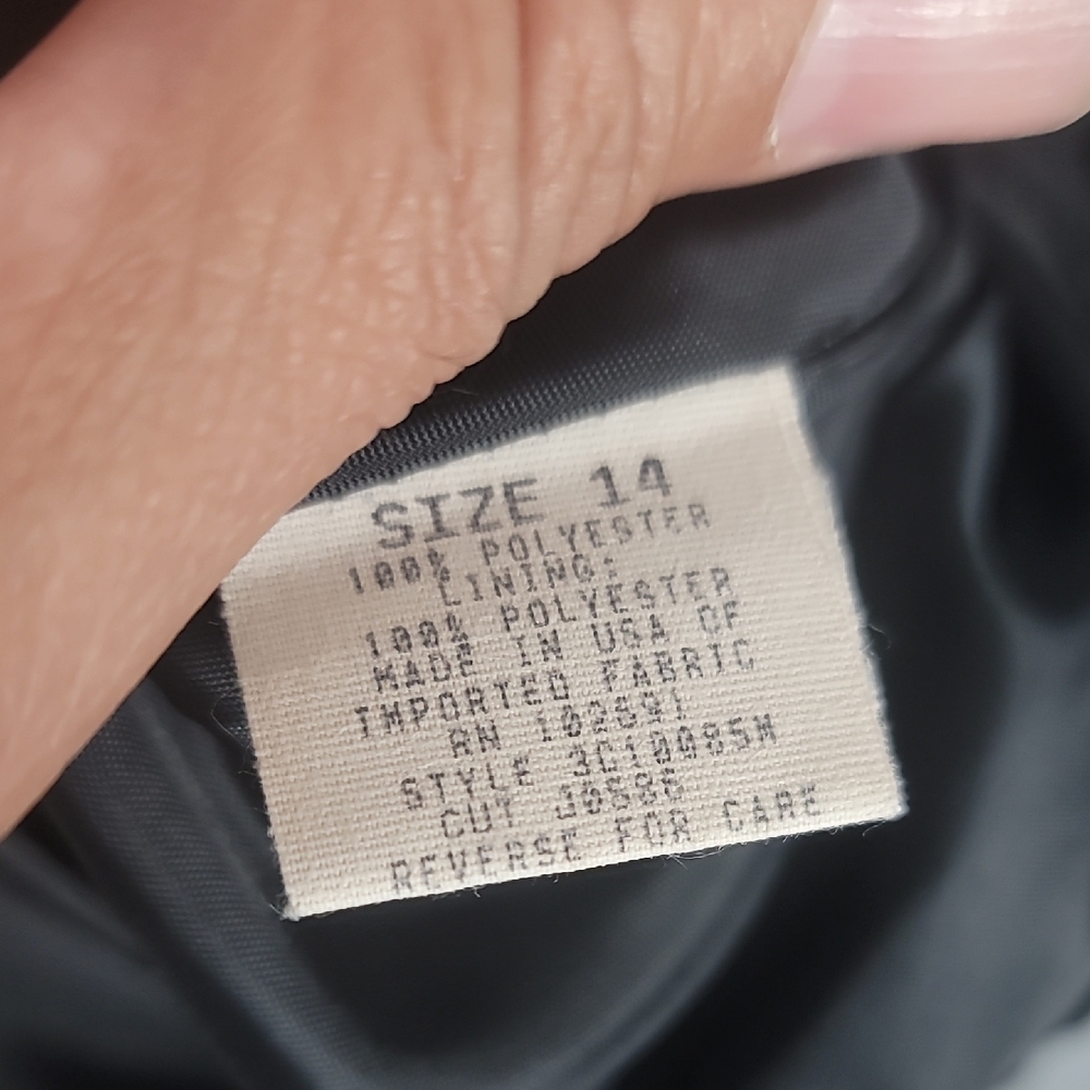 Donna Ricco Vintage Black Sheath Mini Dress - Picture 6 of 10